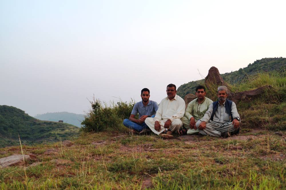 Village residents from Behrooti in Poonch district, India on July 5, 2019. Thomson Reuters Foundation/Ashutosh Sharma 
