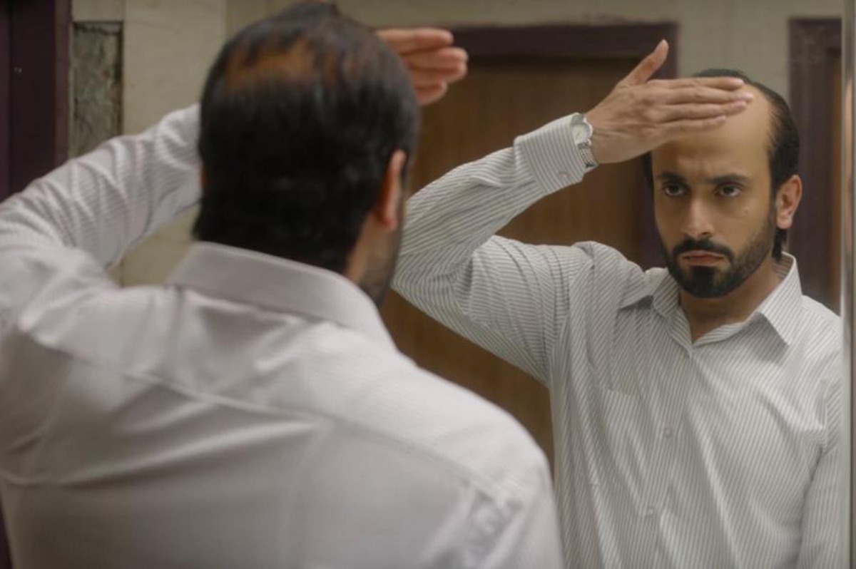 Still from the movie Ujda Chaman.