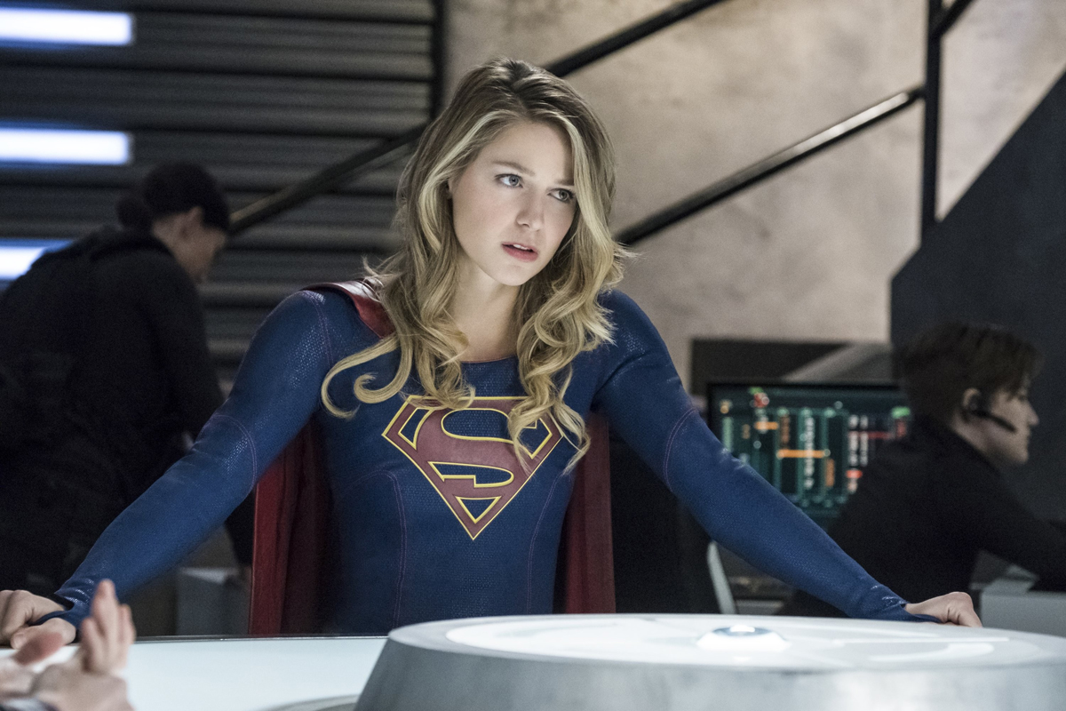 Still from the show Supergirl.