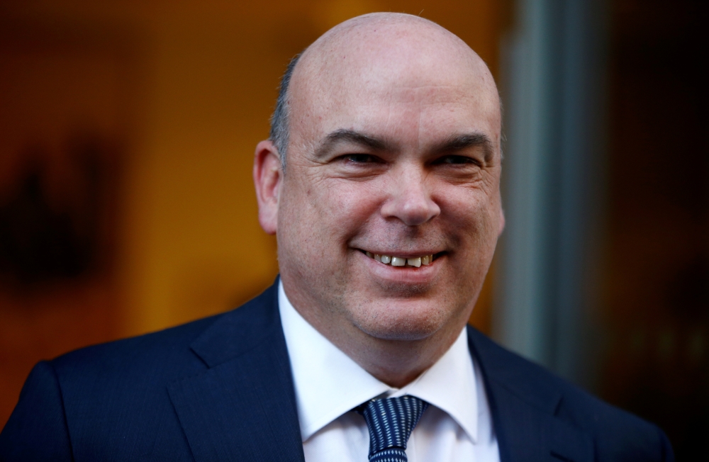 British entrepreneur Mike Lynch leaves the High Court in London, Britain March 25, 2019. Reuters/Henry Nicholls