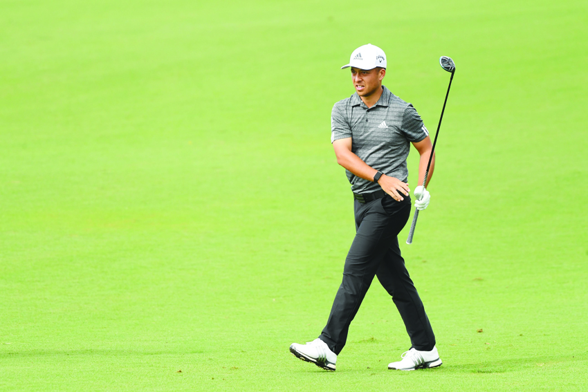 Xander Schauffele of the United States plays his second shot on the 15th hole during the third round of the Sentry Tournament Of Champions at the Kapalua Plantation Course on January 04, 2020 in Kapalua, Hawaii. Harry How/Getty Images/AFP
