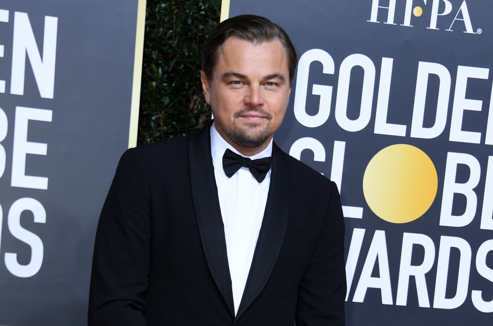 US actor Leonardo DiCaprio arrives for the 77th annual Golden Globe Awards on January 5, 2020, at The Beverly Hilton hotel in Beverly Hills, California. / AFP / VALERIE MACON 
