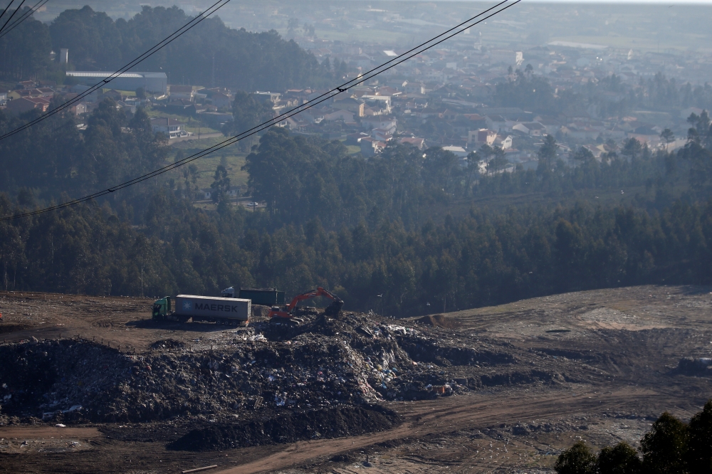 A general view of Recivalongo landfill in Sobrado Portugal, January 8, 2020. REUTERS/Rafael Marchante