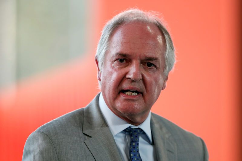 Paul Polman attends the MEDEF union summer forum on the campus of the HEC School of Management in Jouy-en-Josas near Paris, August 28, 2018. Reuters / Benoit Tessier