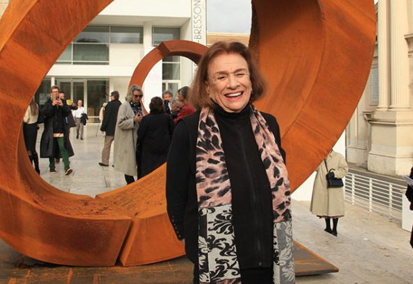 Beverly Pepper (Photo courtesy: finestresullarte.info) 