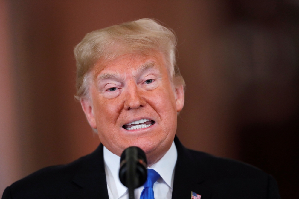 US President Donald Trump. (Reuters / Kevin Lamarque) 