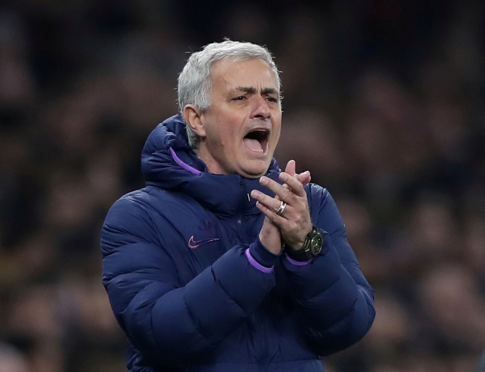 Tottenham Hotspur manager Jose Mourinho (REUTERS/David Klein/File Photo)
