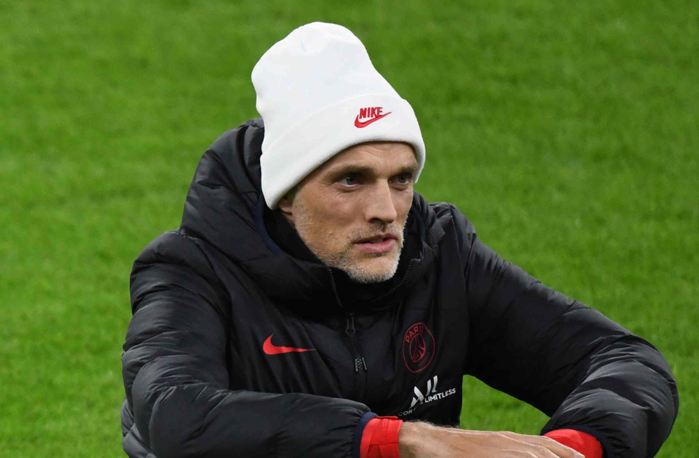 Paris’ German coach Thomas Tuchel. AFP / Ina FASSBENDER