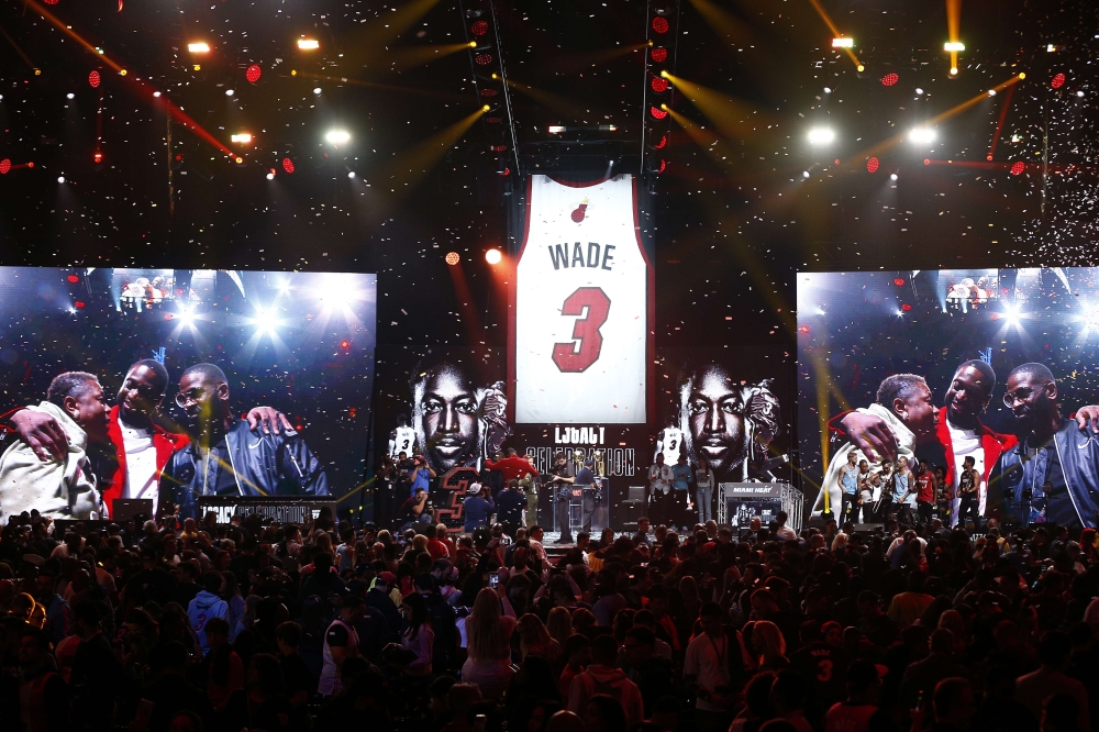 The future Hall of Famer, Wade, averaged 22 points, 5.4 assists and 4.7 rebounds throughout his career. He scored more than 20,000 points (23,165).