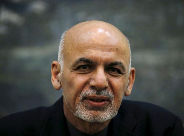 Afghan President Ashraf Ghani speaks during a news conference in Kabul, Afghanistan in this December 7, 2015 file photo. Reuters / Mohammad Ismail