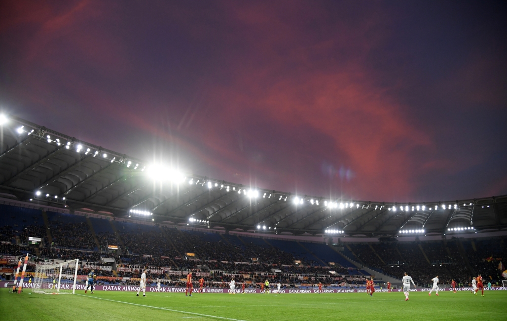 Stadio Olimpico, Rome, Italy. REUTERS/Alberto Lingria
