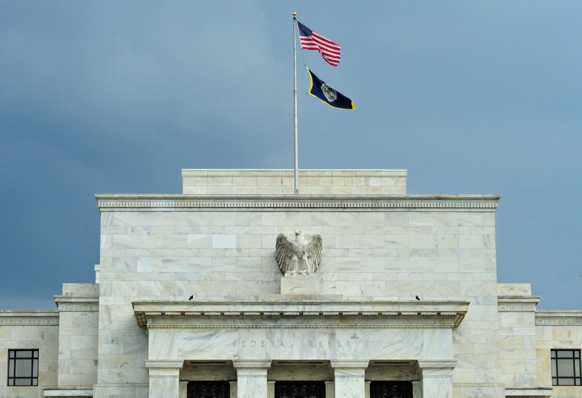 US Federal Reserve building in Washington. AFP