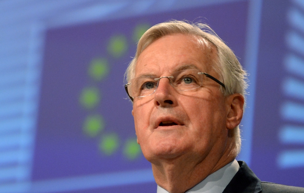 Michel Barnier, Brexit chief negotiator for Europe on future ties with Britain, gives a news conference after the first week of EU-UK negotiations, in Brussels, March 5, 2020. Reuters/Johanna Geron