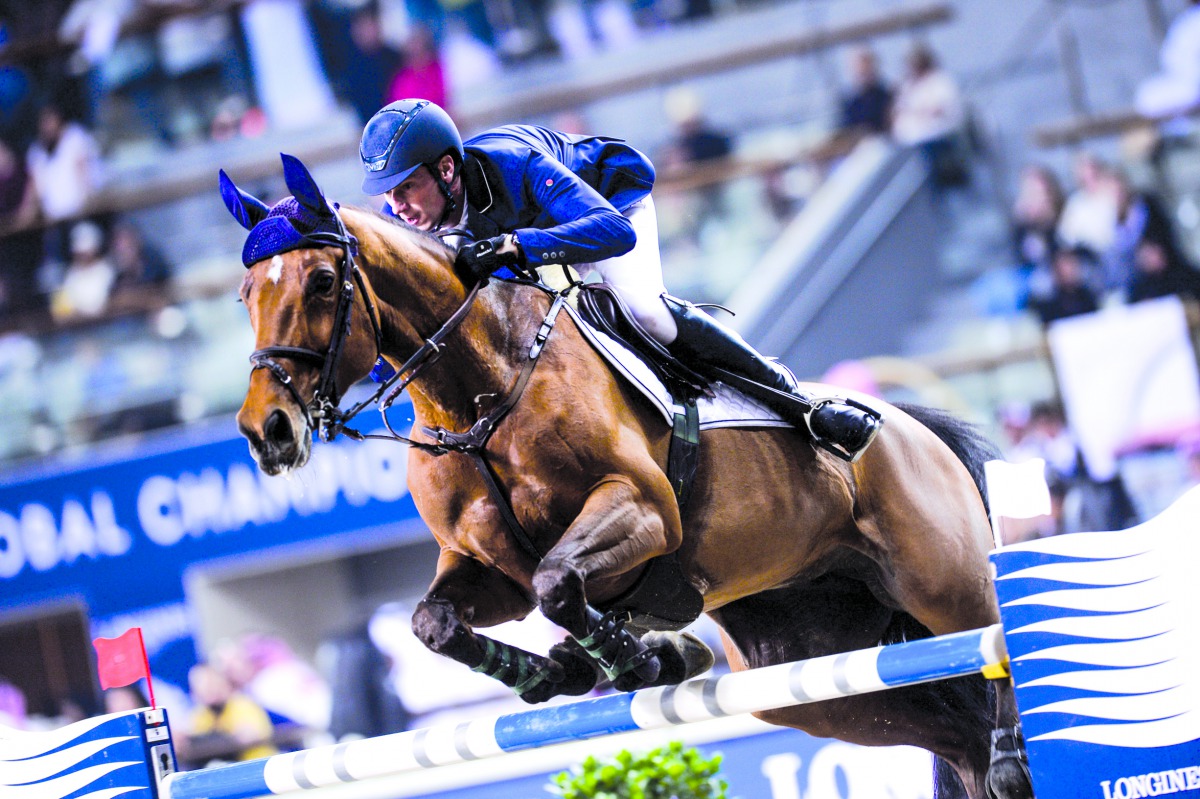 Daniel Deusser in action astride Killer Queen VDM.