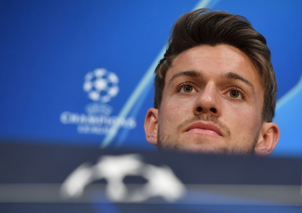 FILE PHOTO: Juventus' Italian defender Daniele Rugani .  AFP / EMMANUEL DUNAND