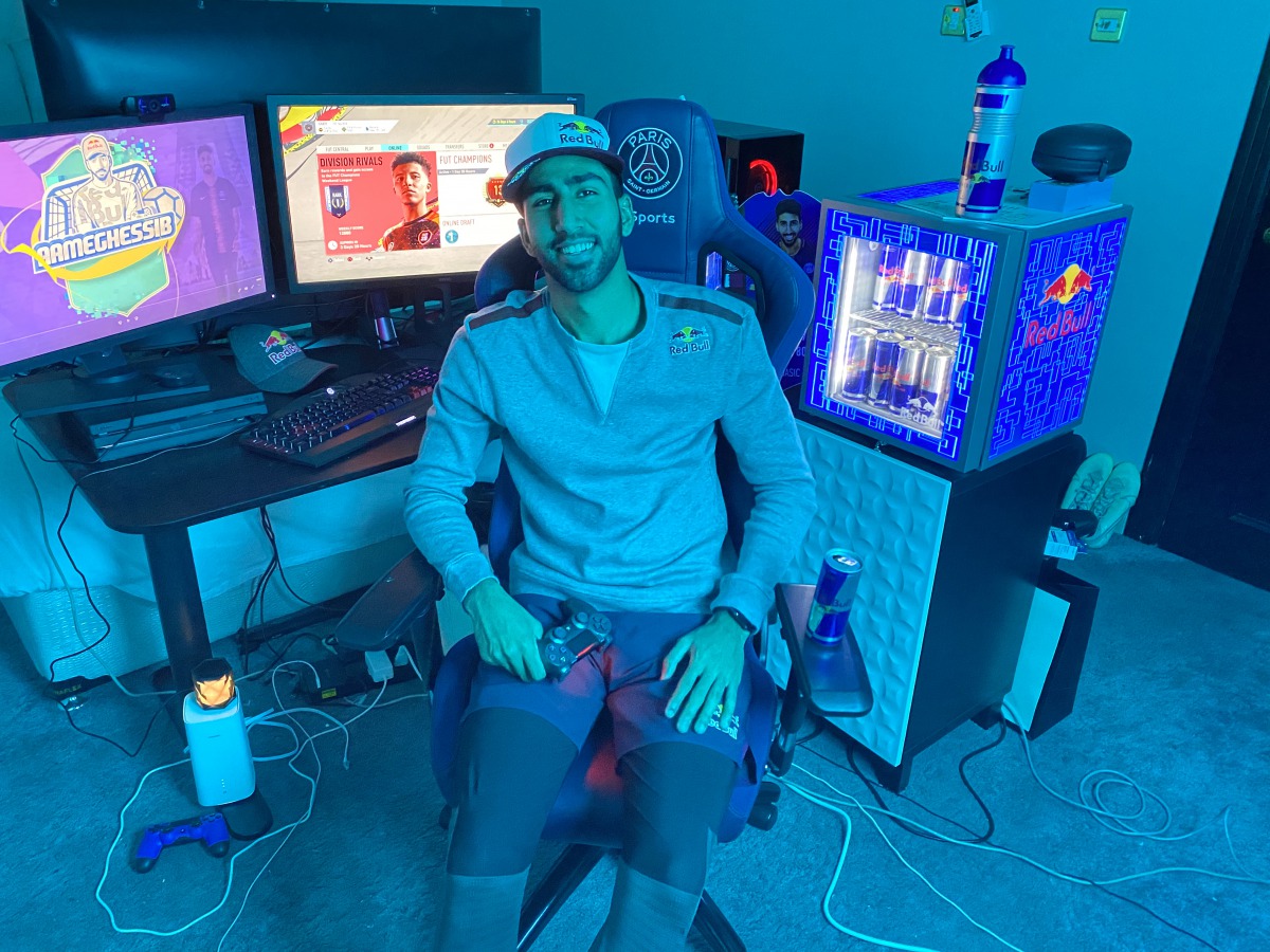 Ahmed Al Meghessib is spending more time in playing other games beside FIFA which is his professional Esport game.