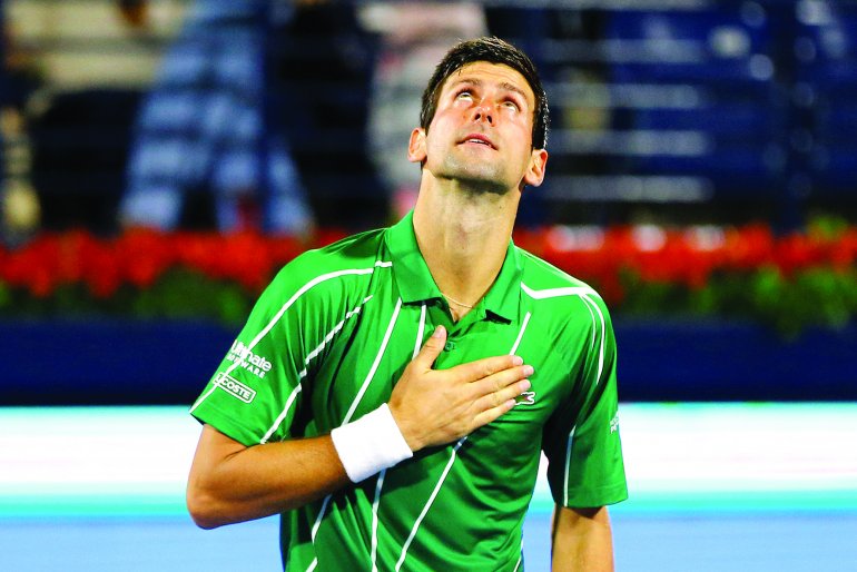 Novak Djokovic (Reuters/Thaier Al-Sudani)