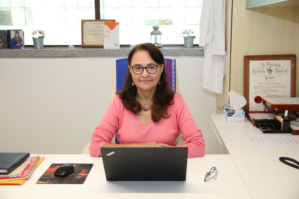 Dr. Monica Zolezzi, Associate Professor at the College of Pharmacy, Qatar University.