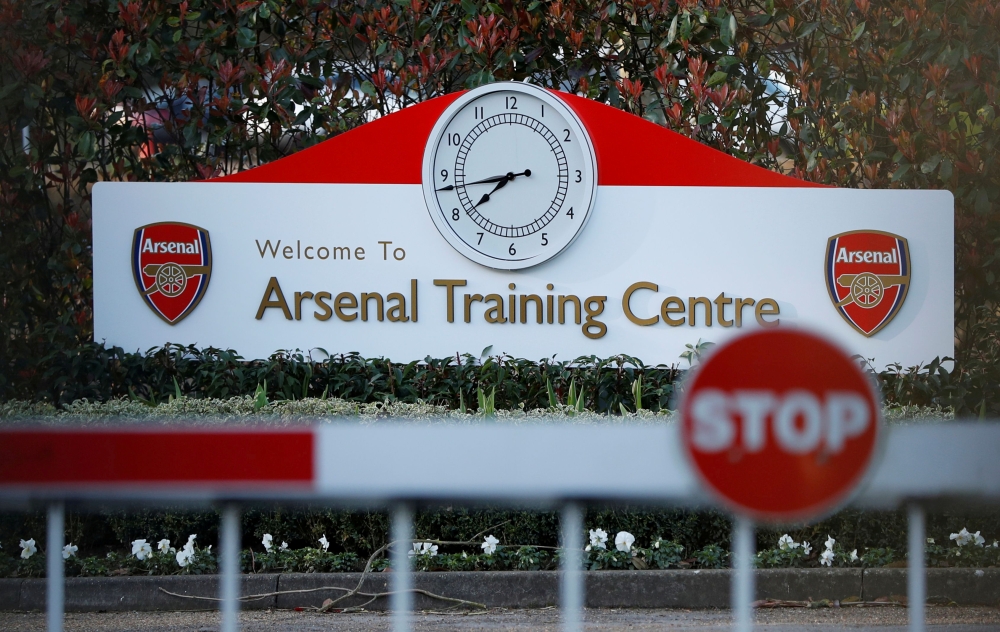 General view outside of Arsenal’s Training Ground in London Colney Reuters/Paul Childs/File Photo