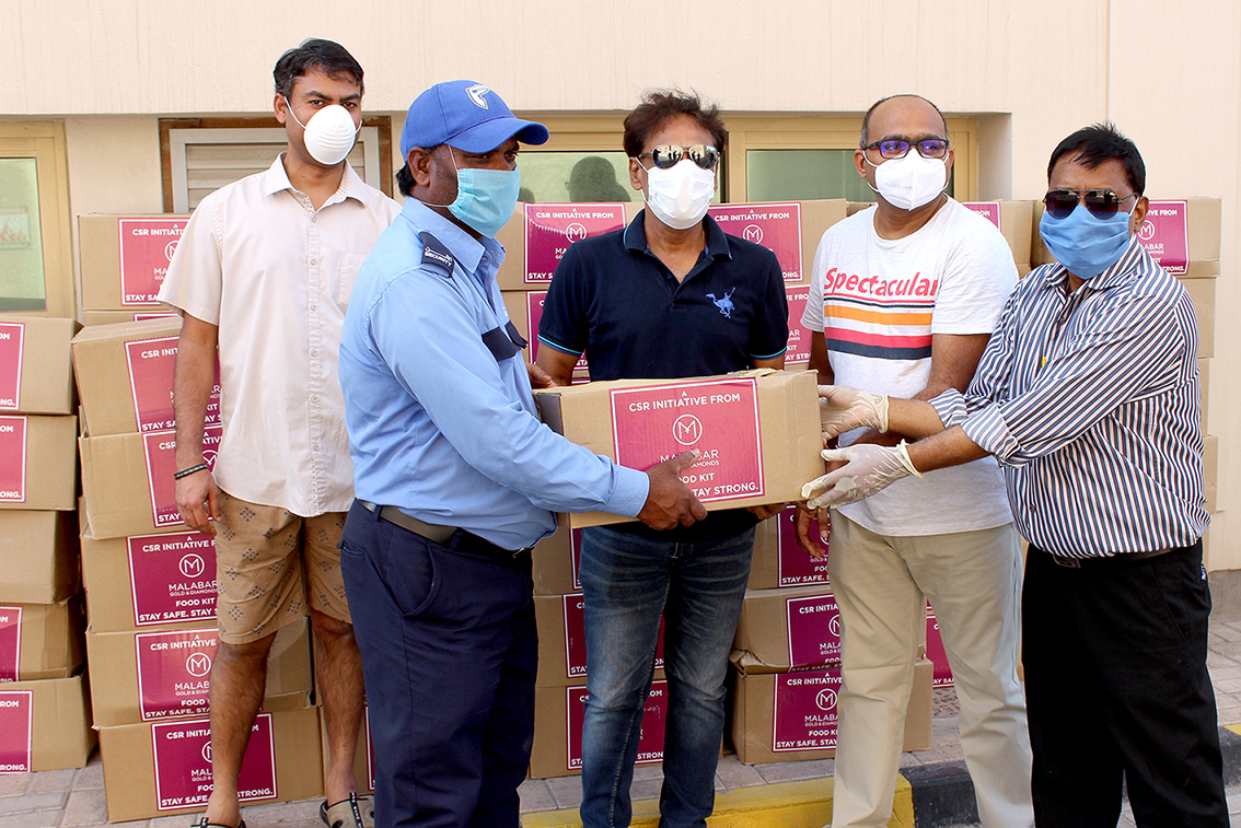 In response to the rising severity and impact of the COVID-19 outbreak, Malabar Gold & Diamonds has initiated the distribution of 15,000 food kits to stranded labourers and families affected by the crisis. 