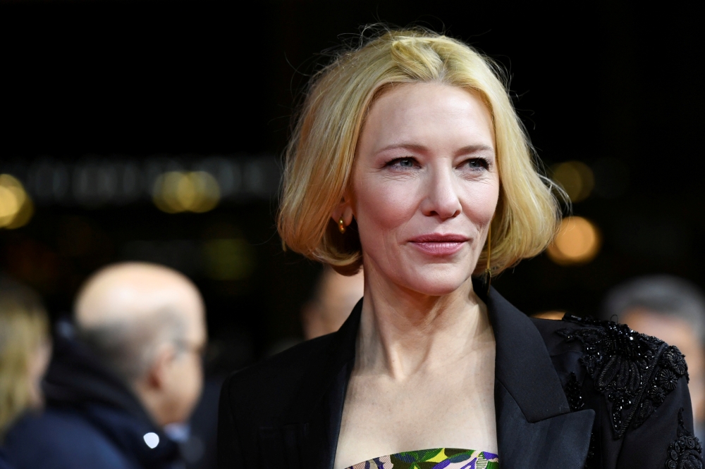 FILE PHOTO: Actor Cate Blanchett arrives for the screening of the series 