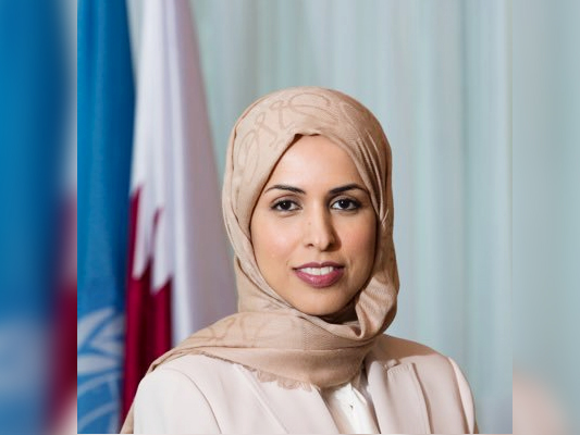 Permanent Representative of the State of Qatar to the United Nations, HE Sheikha Alya Ahmed bin Saif Al-Thani