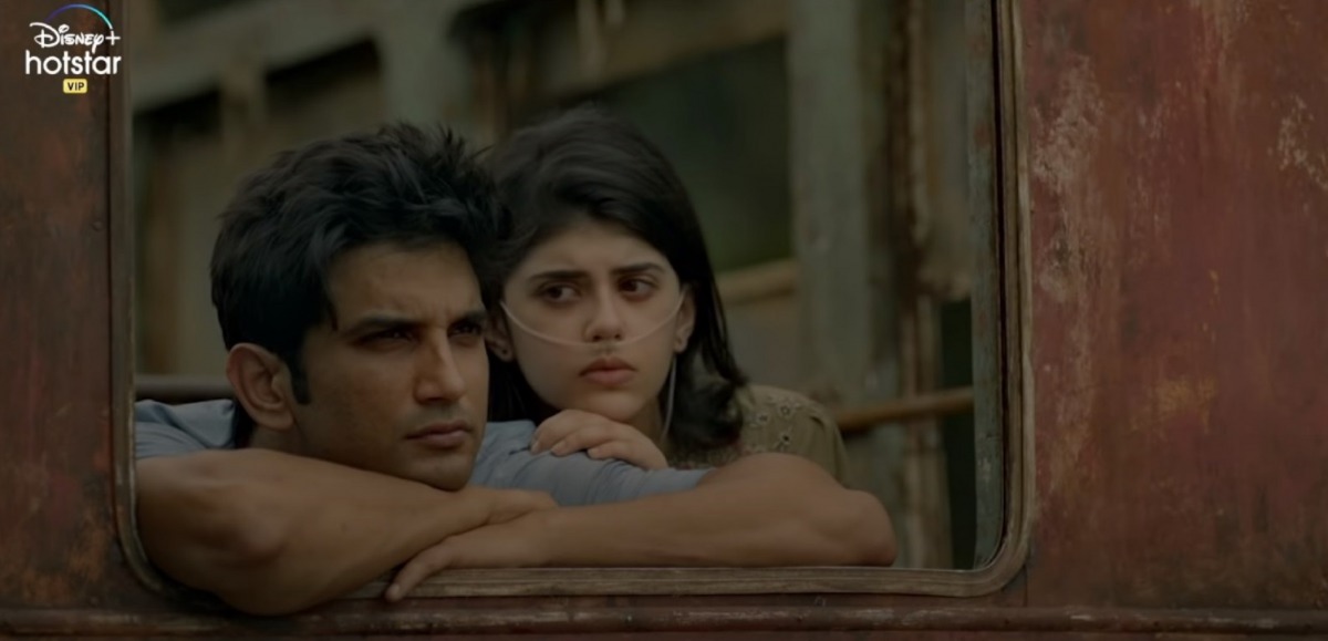 snapshot from trailer ''Dil Bechara''