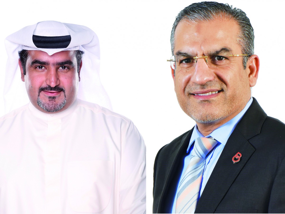 Abdulaziz Al Babtain, CBO, Ooredoo Kuwait and Adel Al Daylami, Chief Global, Business Officer, Batelco