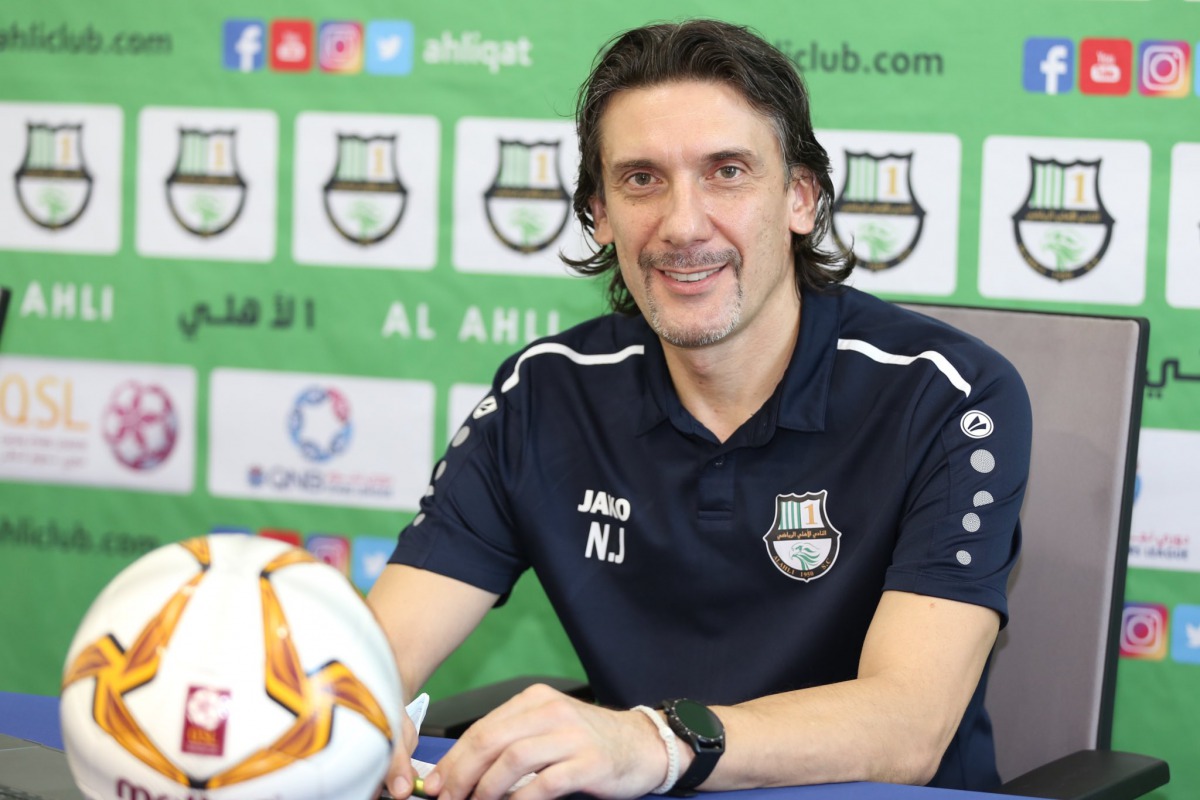 Al Ahli coach Nebojsa Jovovic