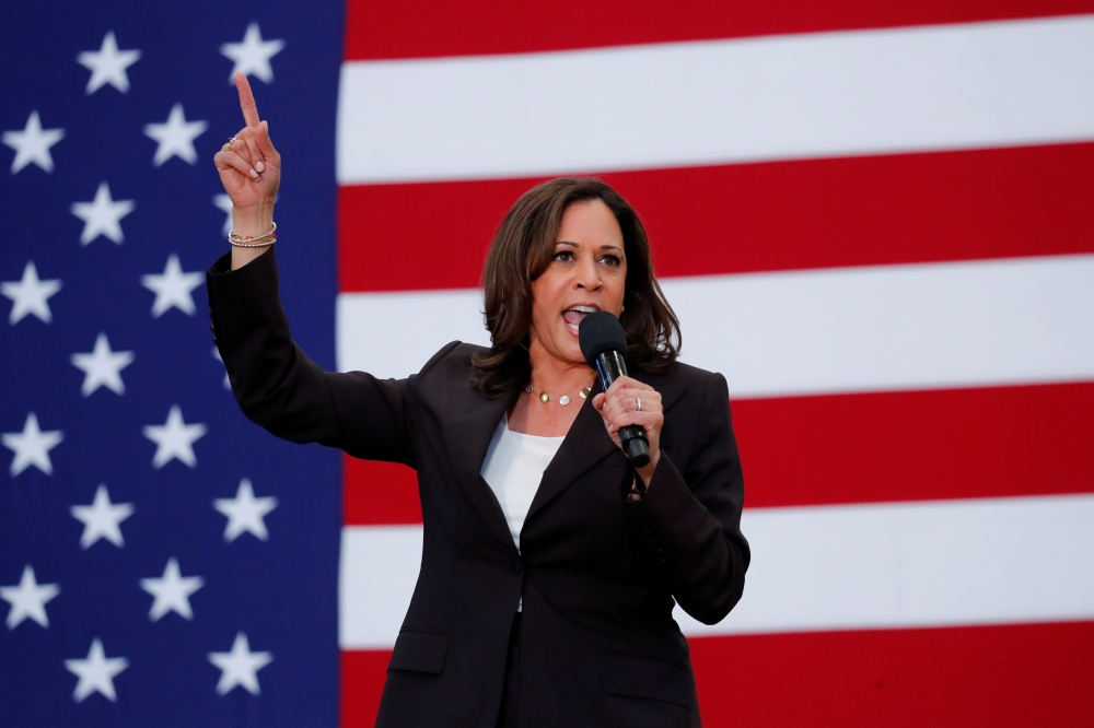 US Senator Kamala Harris (REUTERS/Mike Blake/File Photo)