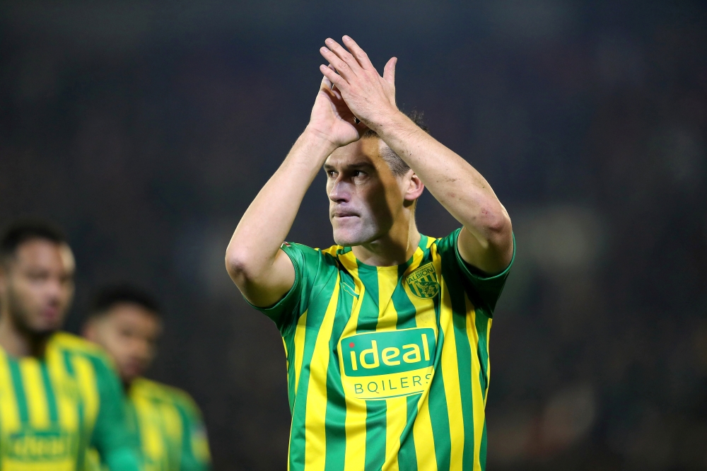 December 26, 2019 West Bromwich Albion's Gareth Barry applauds fans after the match Action Images/John Clifton