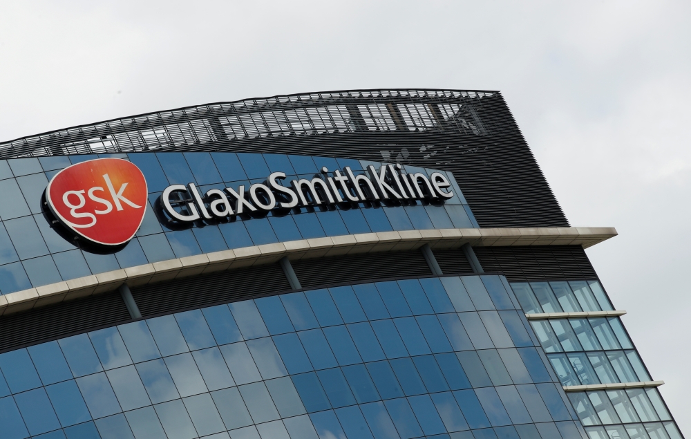 General view outside GlaxoSmithKline (GSK) headquarters in Brentford, following the outbreak of the coronavirus disease (COVID-19), London, Britain, May 4, 2020. REUTERS/Matthew Childs/File Photo