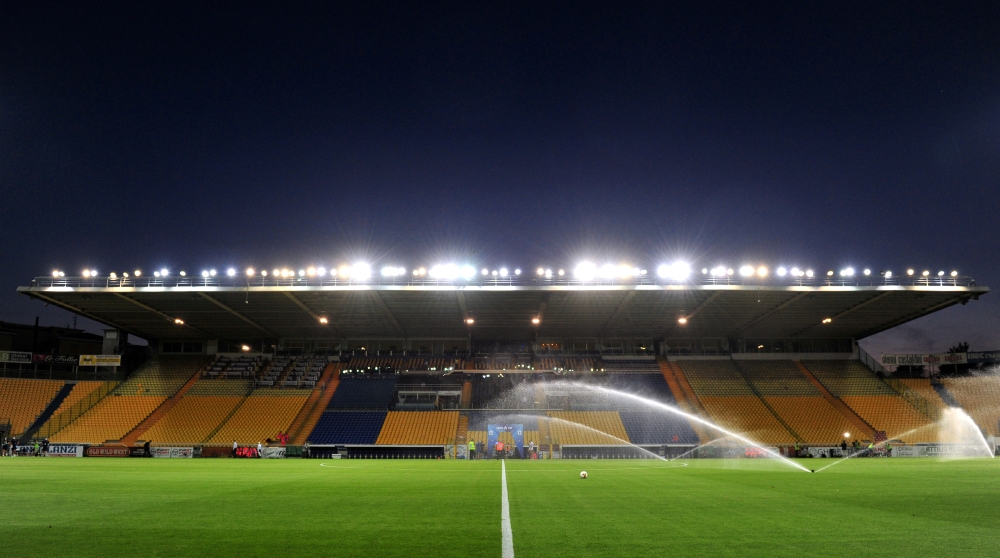June 28, 2020 General view inside the stadium before the match, as play resumes behind closed doors following the outbreak of the coronavirus disease (COVID-19) REUTERS/Jennifer Lorenzini/File Photo