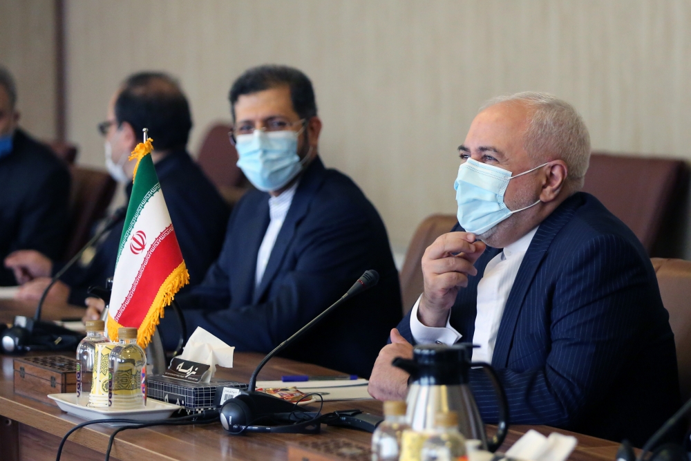 Iranian Foreign Minister Mohammad Javad Zarif. Fatemeh Bahrami - Anadolu 