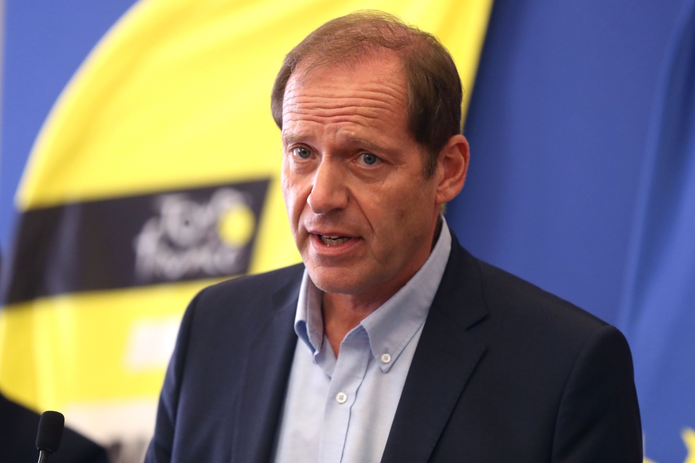 Tour de France director Christian Prudhomme. AFP / Valery HACHE

