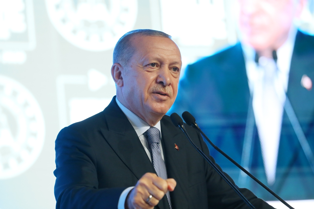 President of Turkey Recep Tayyip Erdogan. Murat Kula - Anadolu