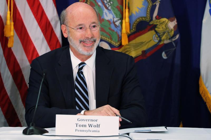 FILE PHOTO: Pennsylvania Governor Tom Wolf. REUTERS/Lucas Jackson
