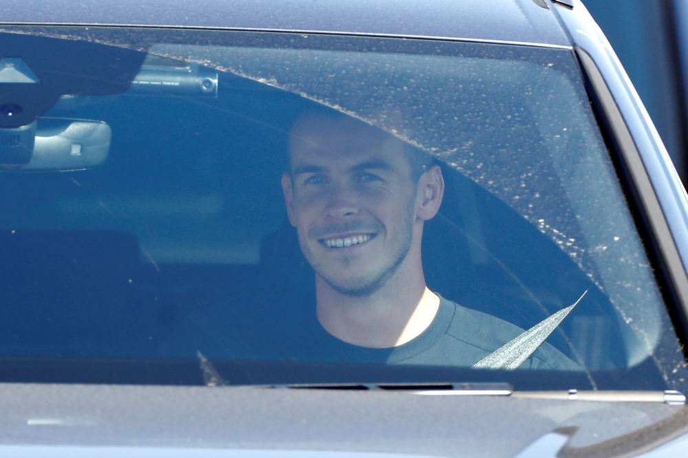 September 18, 2020 Gareth Bale is seen leaving London Luton Airport. Gareth Bale is expected to complete his return to Tottenham Hotspur. Action Images via Reuters/Paul Childs