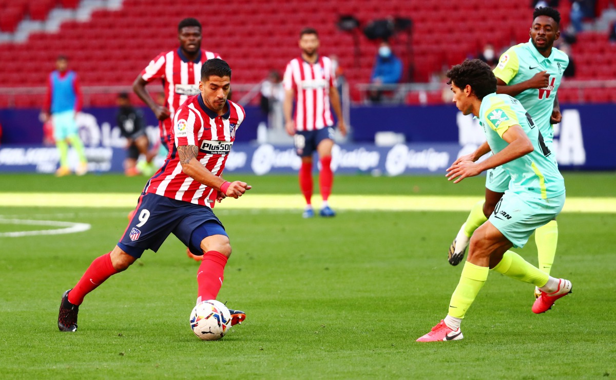 La Liga Santander - Atletico Madrid v Granada - Wanda Metropolitano, Madrid, Spain - September 27, 2020. Atletico Madrid's Luis Suarez REUTERS/Sergio Perez
