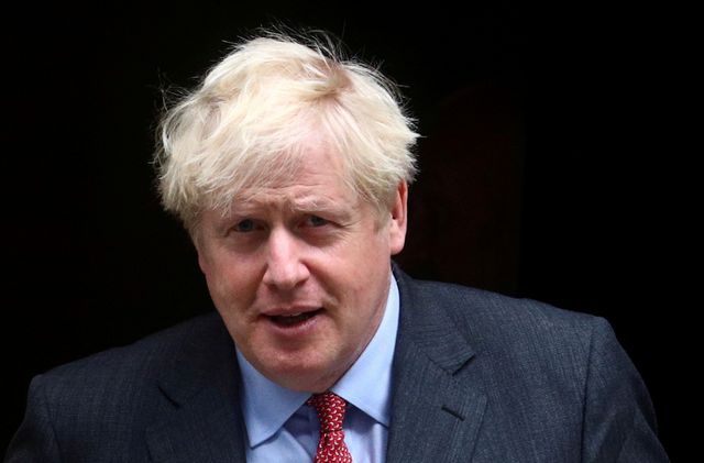FILE PHOTO: Britain's Prime Minister Boris Johnson leaves 10 Downing Street, in London, Britain, September 22, 2020. REUTERS/Hannah McKay/File Photo
