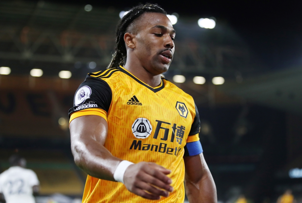 September 21, 2020 Wolverhampton Wanderers' Adama Traore Pool via REUTERS/Nick Potts