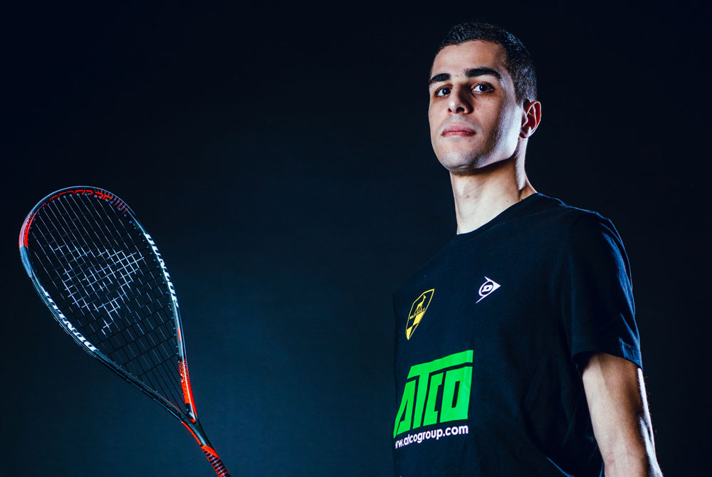 World No.1 Ali Farag.