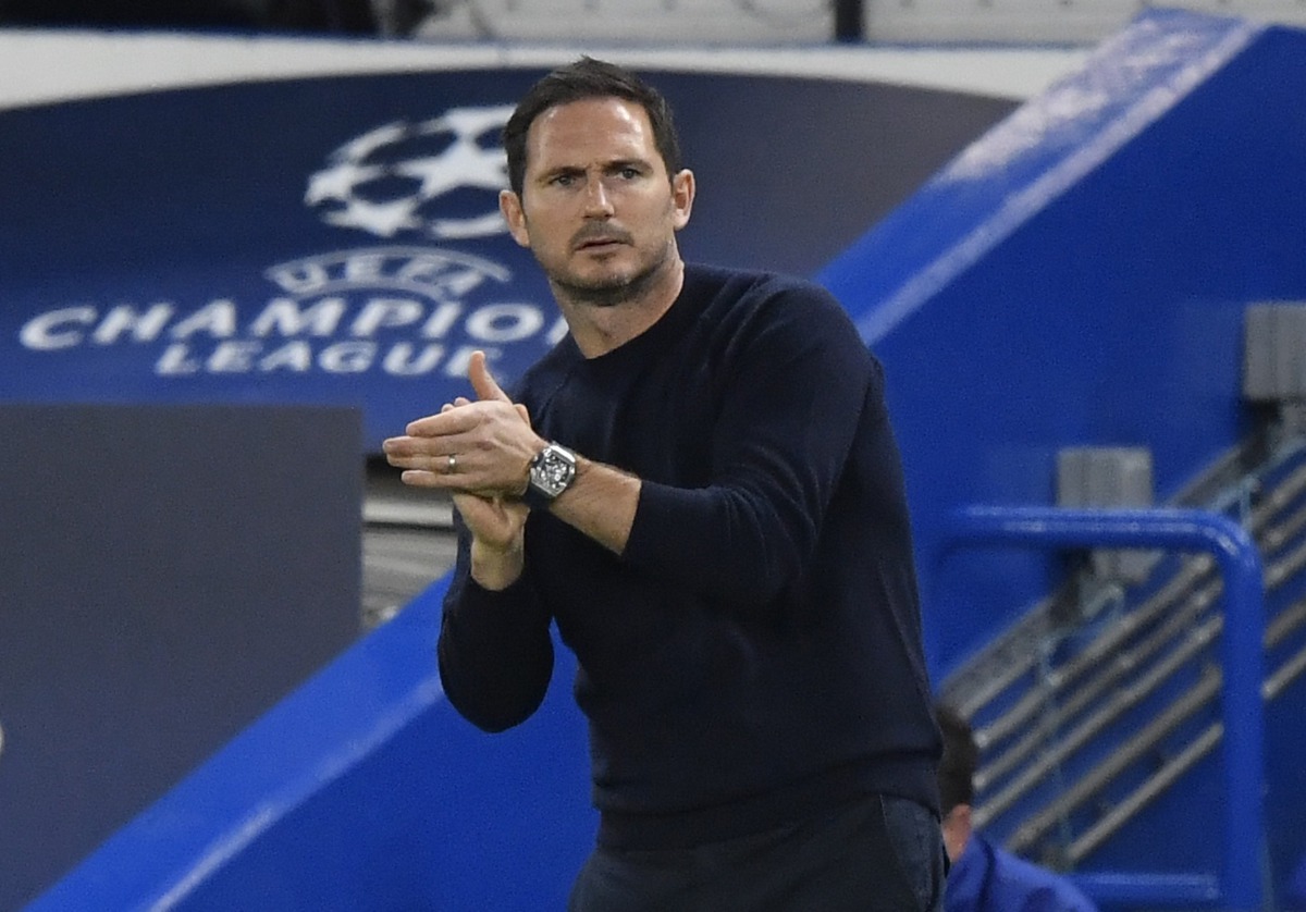 Soccer Football - Champions League - Group E - Chelsea v Sevilla - Stamford Bridge, London, Britain - October 20, 2020 Chelsea manager Frank Lampard Pool via REUTERS/Toby Melville
