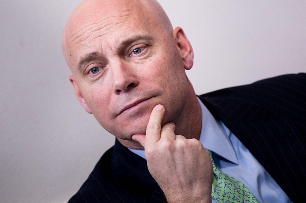 In this file photo taken on March 16, 2018 White House Director of Legislative Affairs Marc Short attends a briefing at the White House in Washington, DC. October 24, Marc Short, Chief of Staff to the Vice President, tested positive for Covid-19. / AFP / 