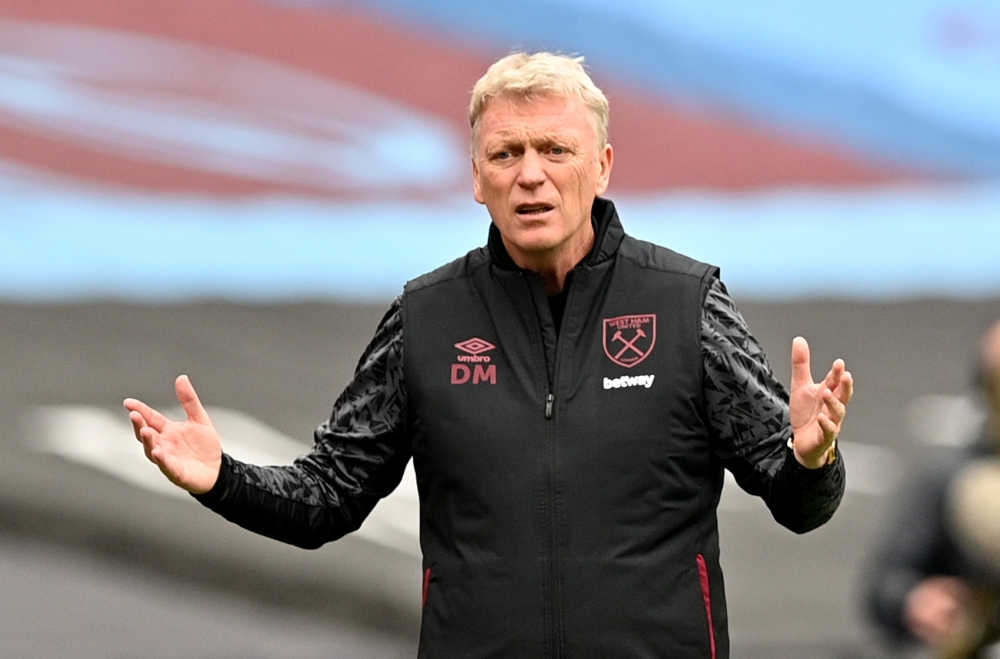 October 24, 2020 West Ham United manager David Moyes Pool via REUTERS/Justin Tallis 