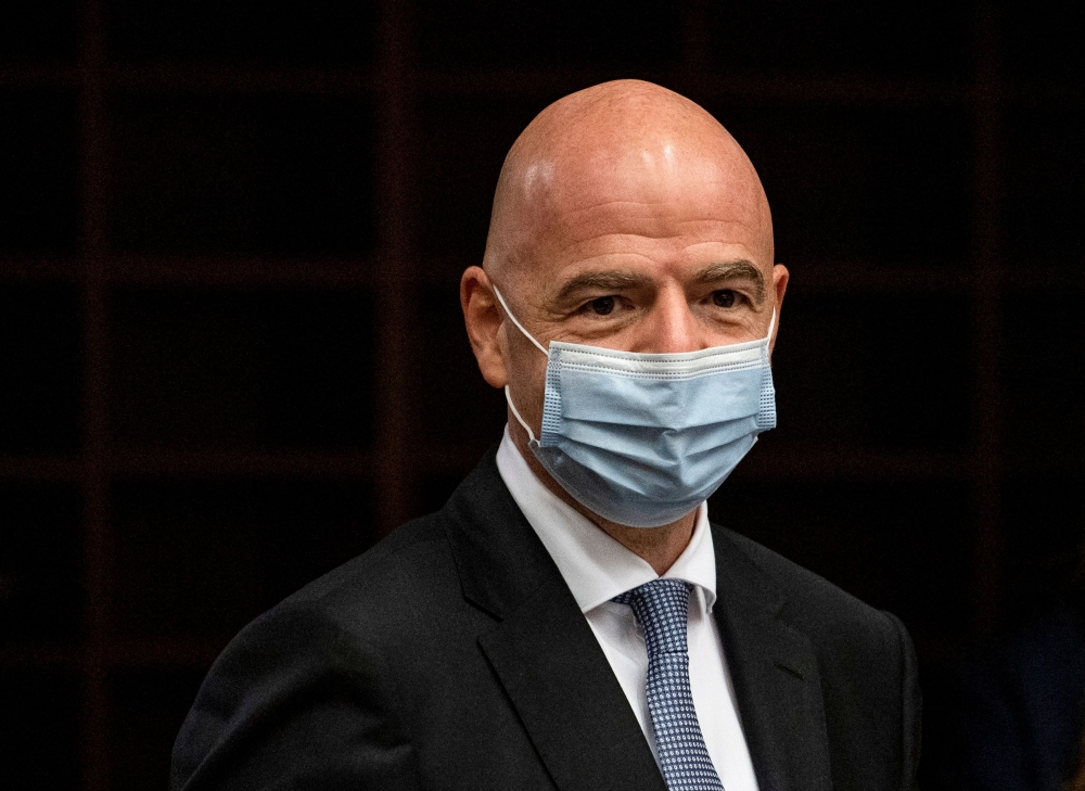 Gianni Infantino, president of the International Federation of Association Football (FIFA) (AFP / JOE KLAMAR)
