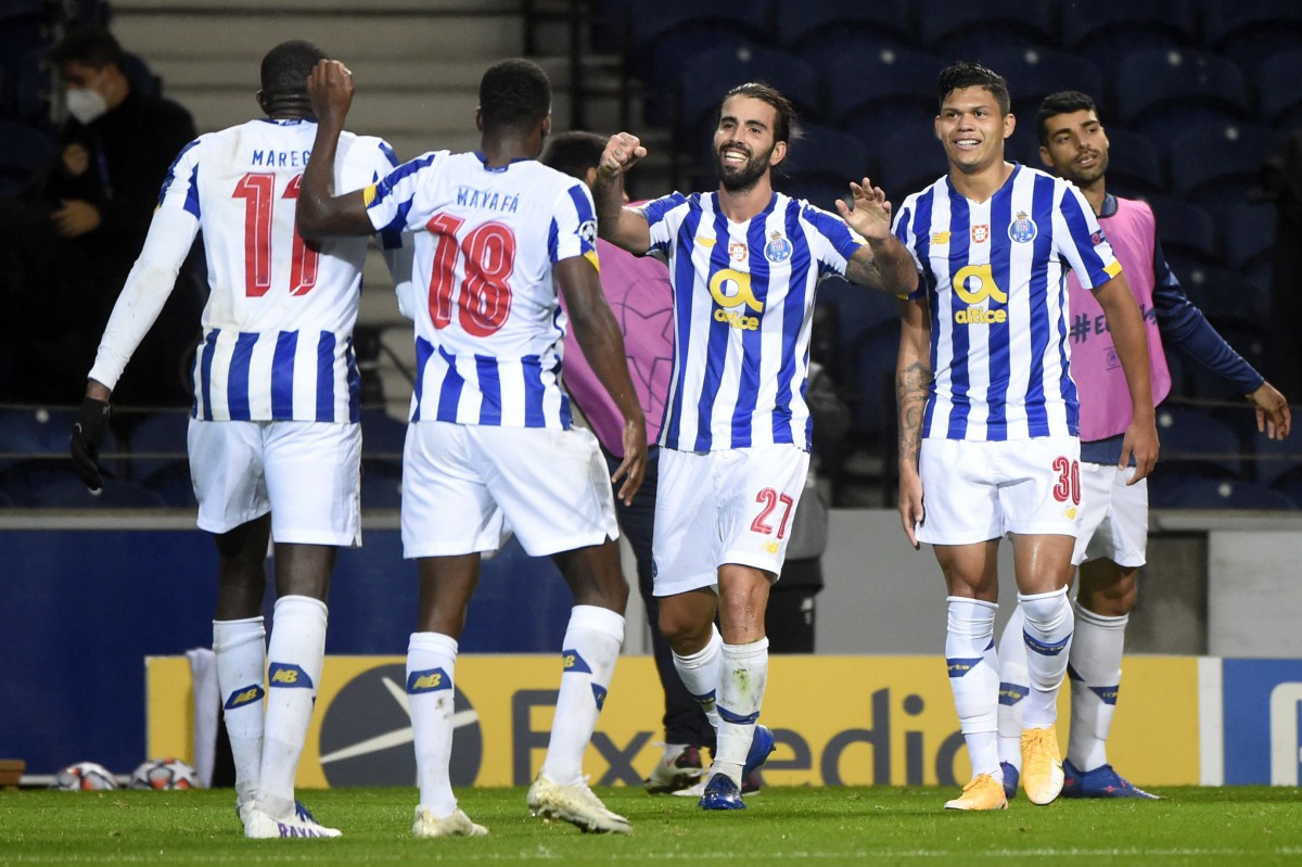 Sergio Oliveira made the points safe with a second goal for Porto five minutes from time as he converted Moussa Marega’s cross.

