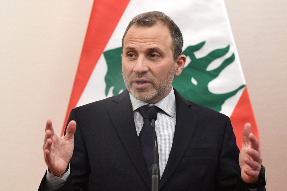 Gebran Bassil. AFP / Attila KISBENEDEK