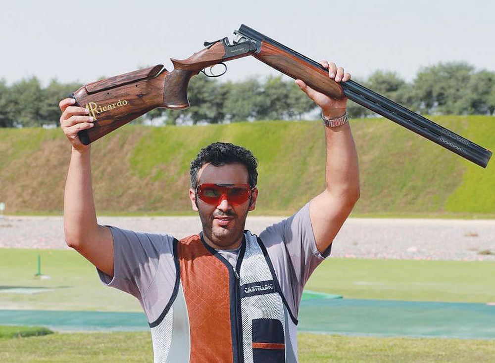 Saeed Hamad Abu Sharb, yesterday, clinched the gold medal in the men's trap as the Amir Cup 2020 Shooting and Archery Championships continued at the Lusail Shooting Range. 