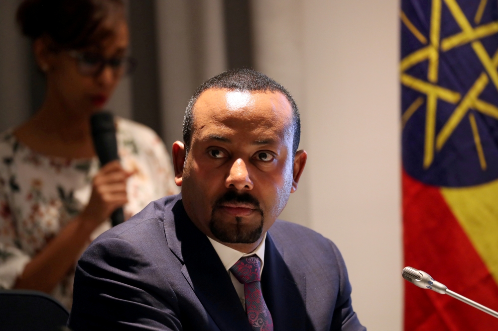 File photo of Ethiopian Prime Minister Abiy Ahmed.